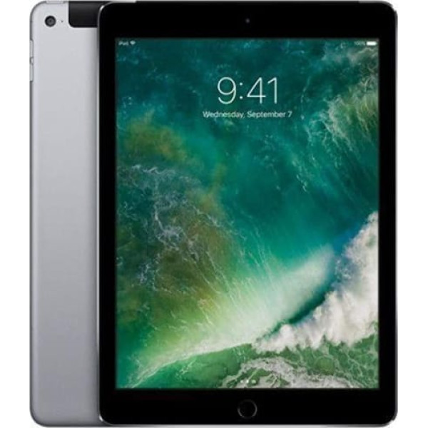 Apple iPad Air 2 32 GB Wi-Fi + mobilais — Space Grau — Entriegelte (Generalüberholt)