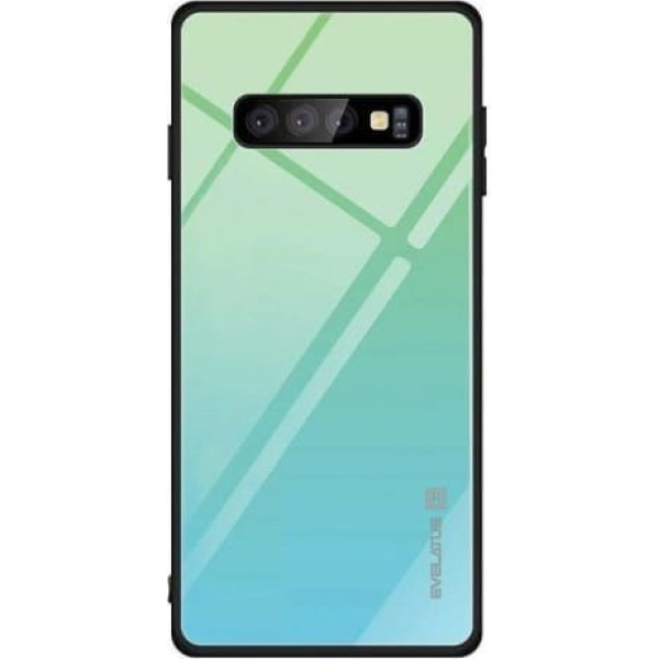 Evelatus Samsung A20 Gradient Glass Case 6 Lagoon