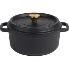 Russell Hobbs RH02524BEU7 Cast iron stockpot 24cm black