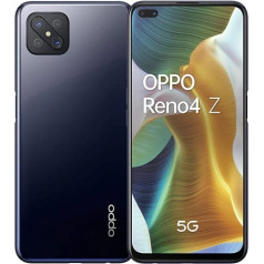 Oppo Reno 4Z viedtālrunis 128 GB, 8 GB RAM, divas SIM kartes, melna tinte