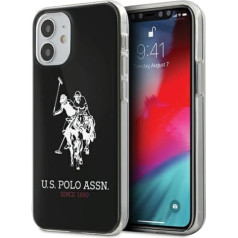 U.S. Polo USHCP12STPUHRBK Big Horse Cover Чехол для Apple iPhone 12 Mini Черный