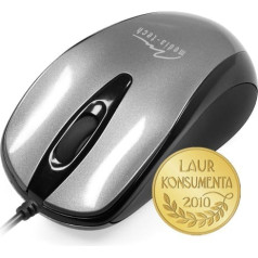 Media-tech Optical mouse 800dpi silver mt1091s