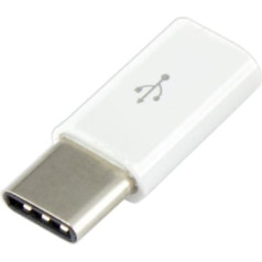 Sbox Micro USB 2.0 F. -> TYPE C M. white AD.USB-C W