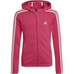 Adidas Essentials 3S Hoodie Jr ar pilnu rāvējslēdzēju HM8753 / 140 cm