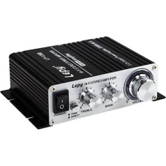LEPY LP-VS3 25Wx2 Amplifier + HiFi Delayed Protection Compatible with Computer, iPods, Mobile Phones or MP3 Players DAC etc.