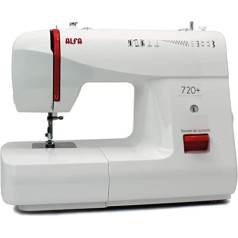 Alfa Basic 720 Sewing Machine 9 Designs Stitch Width Motor 70 W White