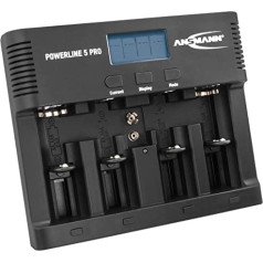 Ansmann akumulatora lādētājs — automātisks akumulatora lādētājs ar Perfect 7 uzlādes tehnoloģiju un remonta režīmu