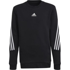 Džemperis adidas FI 3 Stripes Crew HM2080 / melns / 140 cm