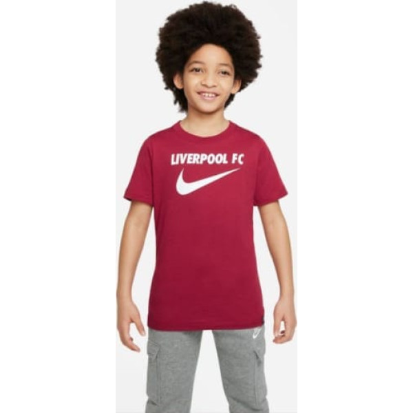 Nike Liverpool FC Swoosh Y Jr T-krekls DJ1535 608/XS (122-128)