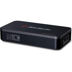 AVerMedia EZRecorder 330.4K caurlaide un 1080p ierakstīšana, HDMI ierakstītājs, PVR, DVR, ierakstīšanas grafiks, IR Blaster, rediģēšana bez datora, vienkārša uzstādīšana (ER330)