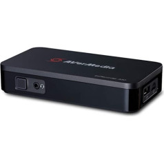 AVerMedia EZRecorder 330.4K Pass-Through and 1080p Recording, HDMI Recorder, PVR, DVR, Schedule Recording, IR Blaster, Edit without PC, Easy Installation (ER330)