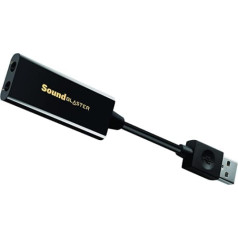 Creative Sound Blaster Play!3 USB DAC Amplifier and External Sound Card, Black