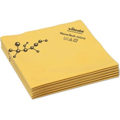 Vileda PVA Microfiber Cloth Yellow Pack of 5)