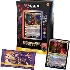 Magic: The Gathering Dominaria United Commander Deck — Legends' Legacy & Collector Booster paraugu komplekts