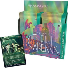 Wizards Of The Coast C95190000 Streets of New Capenna Collector's Booster Box Accessories, Multi-Colour