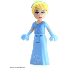 LEGO Disney Princess Pelnrušķītes mini figūriņa — Pelnrušķīte (no komplekta 41053)