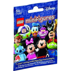 LEGO pilns komplekts ar 18 dažādām Disney figūriņām 71012 mini figūriņām