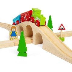 Bigjigs Rail astoņu vilcienu komplekta figūra