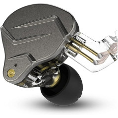 CCA KZ ZSN Pro Dual Drivers 1BA 1DD In-Ear Austiņas HiFi Power Bass Austiņas Augstas skaidrības vadu austiņas ar noņemamu kabeli audiofiliem mūziķiem