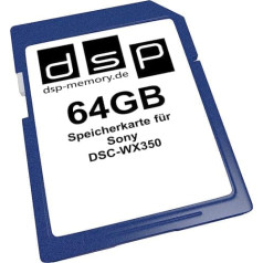 Dsp Memory 64 GB atmiņas karte Sony DSC-WX350