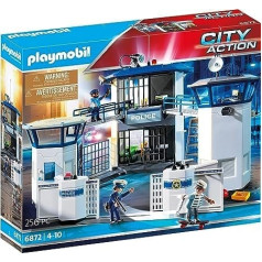 Playmobil City Action 6872 policijas iecirknis ar cietumu, no 5 gadiem