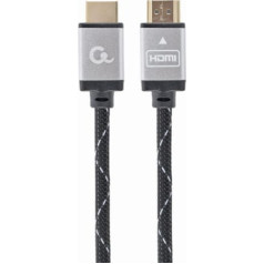 Gembird select plus sērijas ccb-hdmil-2m kabelis (hdmi m - hdmi m; 2m; melns)