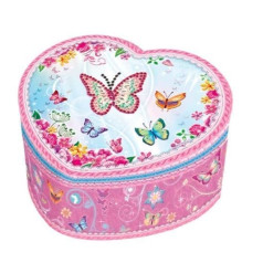 Pecoware music box heart - butterflies 2