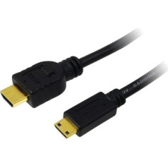 Logilink HDMI - mini HDMI kabelis, 1,5 m garš, apzeltīts