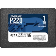 Patriot 1 TB ssd p220 550/500 mb/s sata iii 2,5 collas