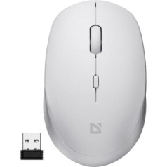 Defender Wireless mouse silent click auris mb-027 800/1200/1600 dpi white