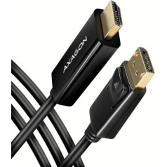 Action Aktīvā adaptera displeja ports -> HDMI 1.4, kabelis 1,8 m, 4k/30 hz, rvd-hi14c2