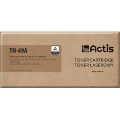 Actis th-49a toneris (aizvietotājs hp 49a q5949a, canon crg-708; standarta; 2500 lapas; melns)