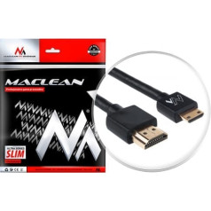 Maclean Hdmi-minihdmi 1m slim mctv-711 kabelis