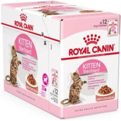 Royal canin fhn kitten sterilizētā mērce 12x85g