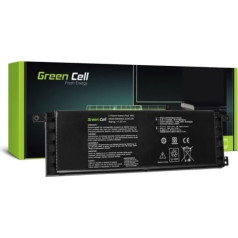 Green Cell Zaļās šūnas as80 akumulators priekš asus x553 x553m f553 f553m 3800mah 7.2v