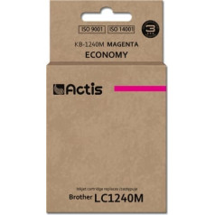 Actis kb-1240m tinte (brother lc1240m / lc1220m nomaiņa; standarta; 19 ml; sarkana)