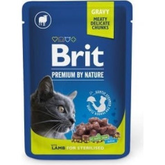 Brit premium jēra gaļa sterilizētai 100g