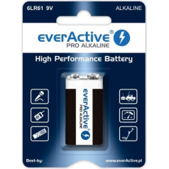 Everactive Akumulators r9 / 6lr61 9v blisteris no 1