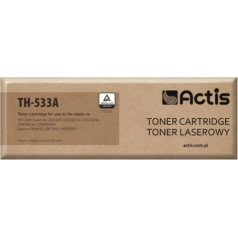 Actis th-533a toner (replacement for hp 304a cc533a, canon crg-718m; standard; 3,000 pages; red)