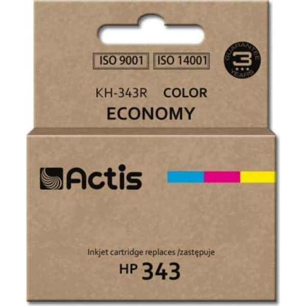 Actis kh-343r tinte (aizvietotājs hp 343 c8766ee; standarta; 21 ml; krāsa)