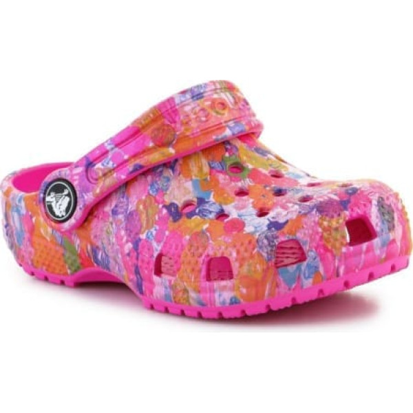 Тапочки Crocs Classic Hyper Real Clog Jr 208451-90H / EU 23/24