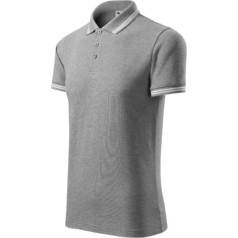 Malfini Urban M MLI-21912 polo krekls tumši pelēks melanžs / S