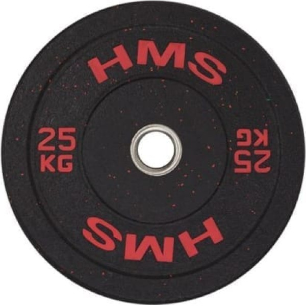 Olimpiskā plāksne HMS RED BUMPER 25 kg HTBR25 / N / A