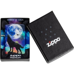 Zippo šķiltavas 49683 Wolf Design