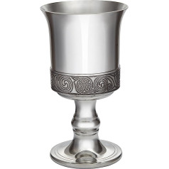 Wentworth Pewter Kells Celtic Band Pewter Goblet vīna kauss,