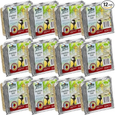 Dehner Natura Wild Bird Feed Boards with Insects 12 x 300 g (3.6 kg)