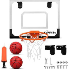 Dreamon Mini basketbola grozs bērniem, basketbola komplekts iekštelpām telpām ar bumbu.