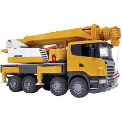 Bruder 3570 Scania R-Series Liebherr celtņa kravas automašīna