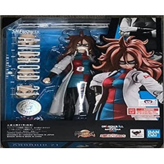 Bandai Tamashii Nations TAMASHII Nations Dragonball Fighterz - Android 21 - Figure S.H. Figuarts - 15 cm, 214136, Black