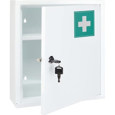 Haushalt International Steel Medicine Cabinet 31,5 x 10 x 36 cm